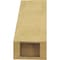 Ekena Millwork 5-inch W x 10-inch D x 10-inch H Valencia Rough Cedar Woodgrain TimberThane Knee Brace, Primed BRCUR05X10X10VALRCPR - alternate 3